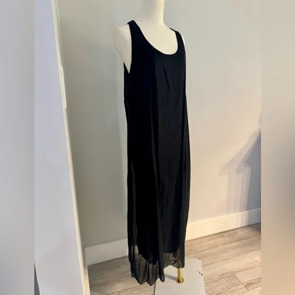 Tommy Bahama Black Sheath Maxi Dress for Cocktail Nights - Picture 3 of 6